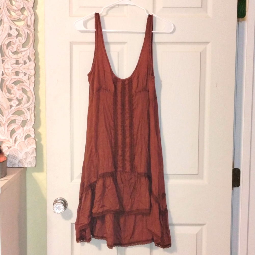 Free people intimately high-low dress xsmall nwt